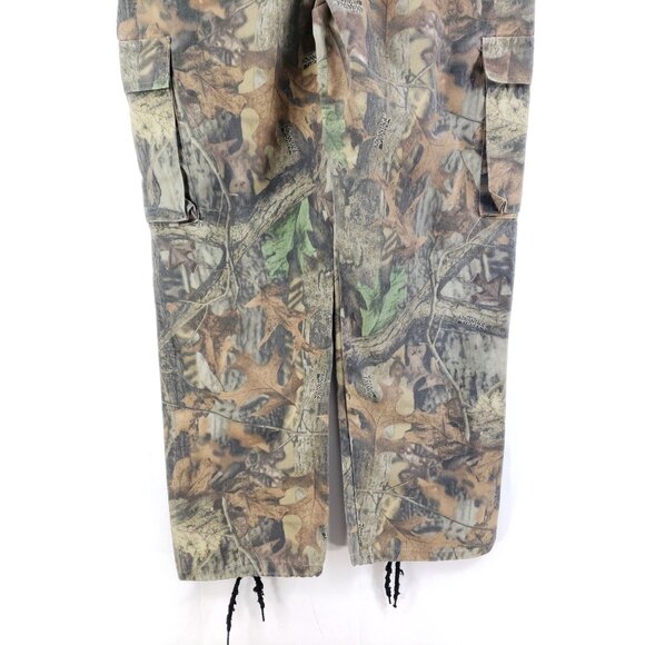 Liberty Mens Large Camo Cargo Hunting Pants Adjustable Hem - Picture 4 of 10